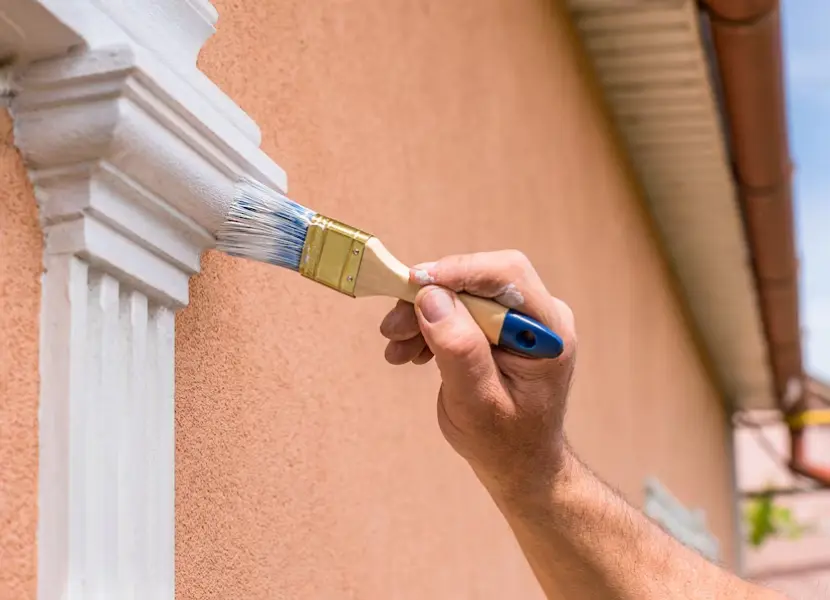 Exterior villa painting services Dubai