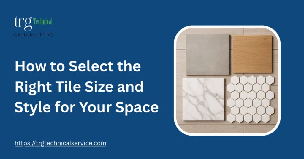 How to Select the Right Tile Size and Style for Your Space