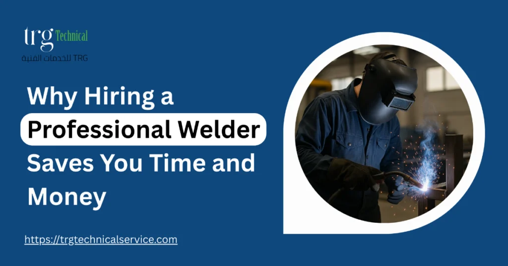 Why Hiring a Professional Welder Saves You Time and Money
