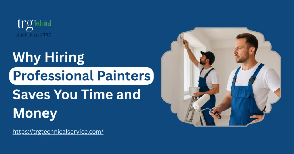 Why Hiring Professional Painters Saves You Time and Money